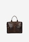 Elegantná pánska kožená taška na notebook 80141-52