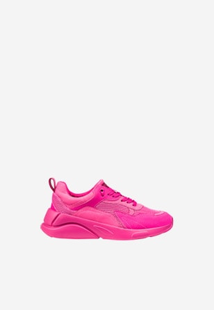WJS sneakersy damskie w kolorze ciemnego różu WJS64015-55