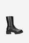 Czarne bikery damskie w modowym wydaniu 55105-51