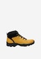 Turistické kotníkové šněrovací boty ve žluté barvě 24029-78