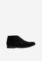 Elegantní kotníkové boty pánské v černé barvě 24044-61