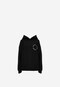 CHIARA czarna bluza z kapturem K250012-11