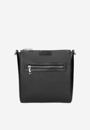 Elegantní černá pánská pracovní taška přes rameno 80152-51