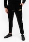 Czarne dresowe spodnie męskie RELAKS 98022-81