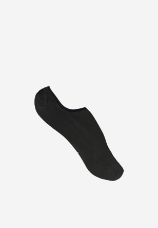 Čierne dámske členkové ponožky na každý deň 97039-81